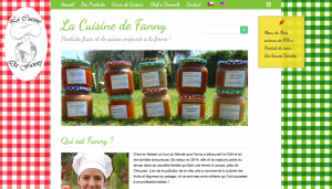 Création du site Cuisine de Fanny
